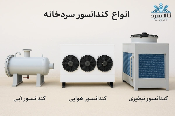 انواع کندانسور سردخانه ای