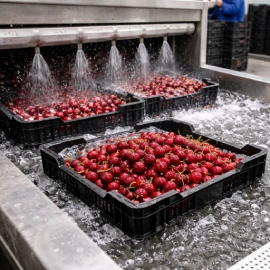 سردخانه پیش سرد گیلاس و آلبالو