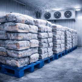 سردخانه ماهی منجمد